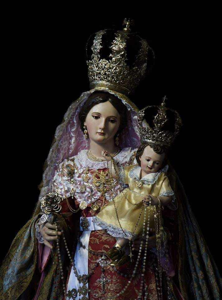 Nuestra señora la Virgen del Rosario Parroquia de La Concepción Realejo Bajo (Tenerife )