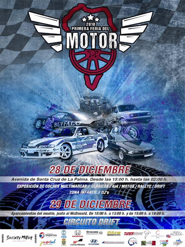 Cartel Feria del Motor 600x800